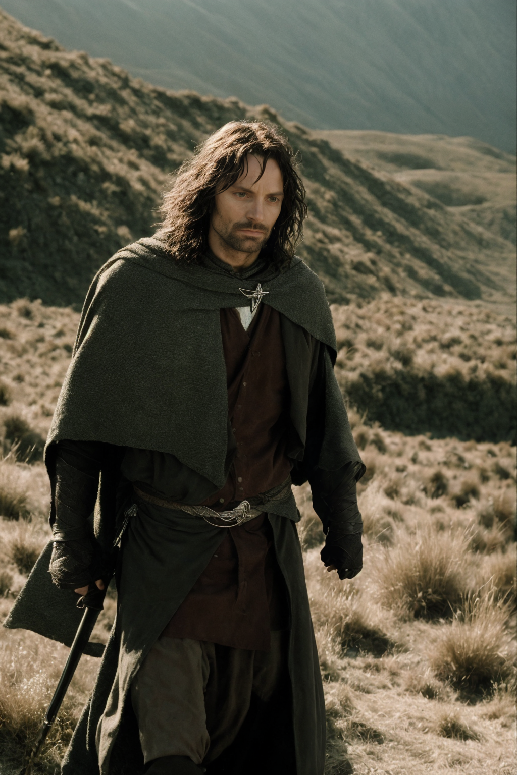 00441-1988487712-photo of the warrior Aragorn from Lord of the Rings , film grain.png